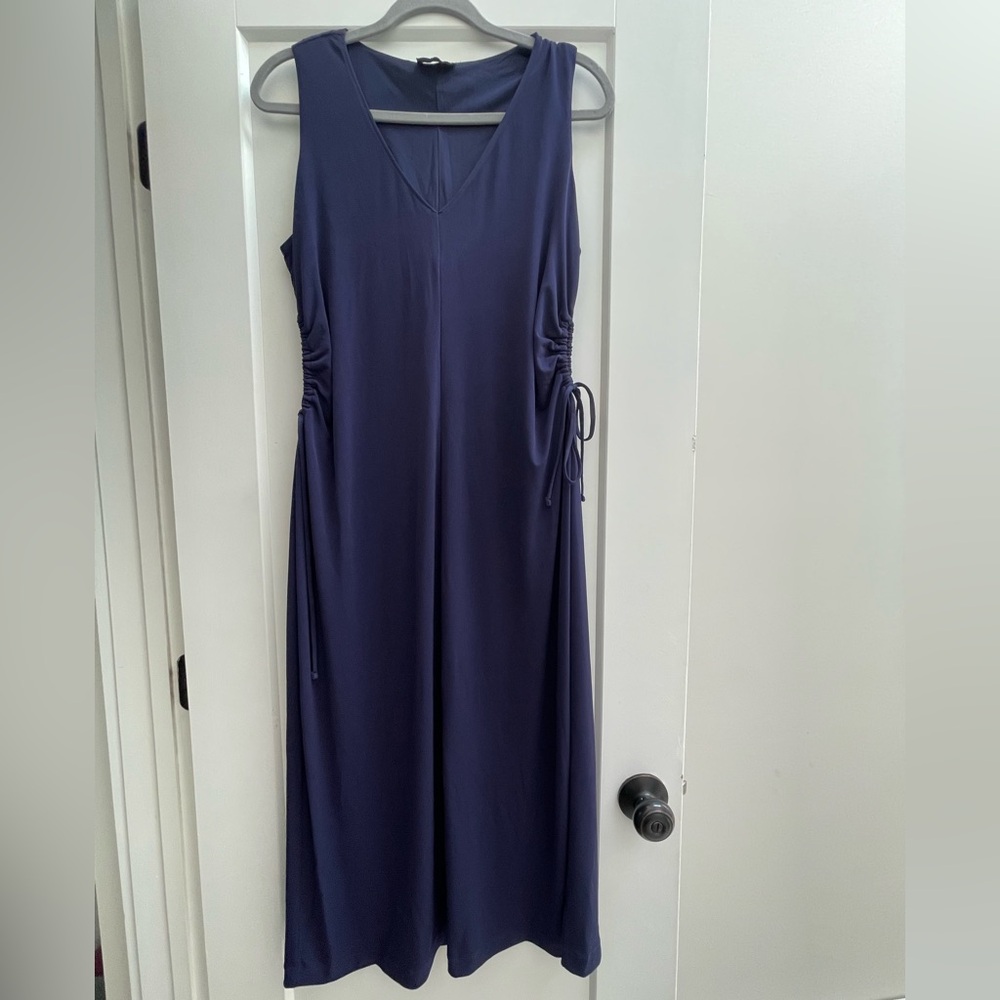Lane Bryant Navy MIDI Dress